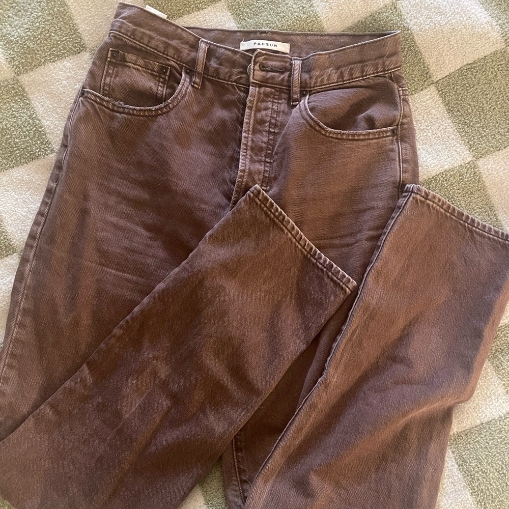 PacSun Brown Dad Jean